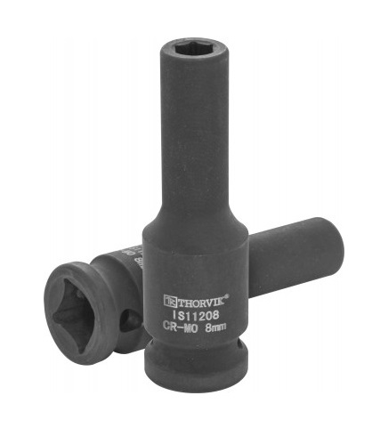 Головка торцевая ударная глубокая 1/2"DR 19 мм IS11219 Thorvik