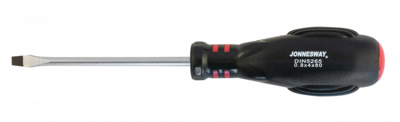 Отвертка стержневая шлицевая HERCULES SL8х150 мм D03S8150 Jonnesway