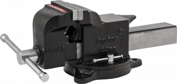 Тиски слесарные поворотные 125 мм A90045 OMBRA